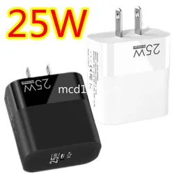 ファーストクイック充電25w PD充電器USB-CタイプCパワーアダプター壁充電器プラグアダプター用iPhone 12 13 14 Pro Max Samsung HTC LG M1 with Box