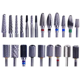 Tungsten Carbide Drill Drill Bits Electric Manicure Accounts Accessories Dead Skin Cutter File Nail Art Tool1634181