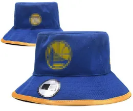 Дизайнерские женские шляпы-ведра Golden State ''Warriors'' Barrel Баскетбол Бейсбол Рыбак Stingy Brim футбольные ведра Мужские солнцезащитные кепки Кепки-бочонки Шляпа с широкими полями