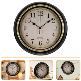 Orologi da parete Orologio Decor Design retrò Muto Camera da letto Stile vintage Rotondo decorativo digitale