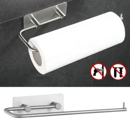 Toilet Paper Holders Stainless Steel Holder Bathroom Towel Roll Wall Mount Rack Kitchen Tool Accessories Cocina