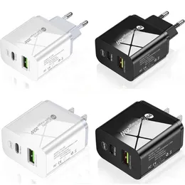 Universal 5V 2.4A EU US AC AC Home Travel Wall Charger 12W Auto Power Adapter Type C PD ARCHERS FOR IPAD iPhone 12 13 14 15 Pro Huawei B1