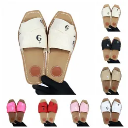 Высококачественные женские дизайнерские тапочки, летние резиновые сандалии класса люкс, скользящие модные потертости, черные, белые, красные пляжные тапочки, крытые и открытые, роскошные брендовые туфли на платформе