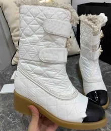 Chanells Good Wool Channel Lamb Designer Quality M Boots Top модные дизайнерские сапоги дизайнер дизайнер модных сапог обнаженные ботинки