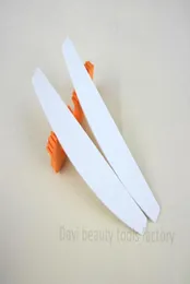 50pcslot White Sandpaper nail file tools for nail art emery board customed are welcome SC0741019400252