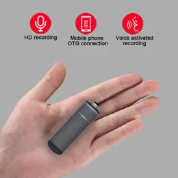 Dijital ses kaydedici Mini Aktif Kayıt Diktafonu Mikro Audio Sound Küçük Profesyonel USB Flash Gizli Kayıt 230403