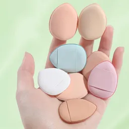 Esponjas de maquillaje 10 piezas Mini dedo Puff base en polvo detalle esponja cara corrector crema mezcla accesorios cosméticos SN