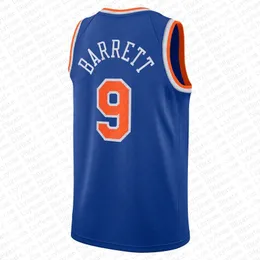 RJ Jalen Barrett Brunson Julius Randle Basketball Jersey New Yorks Obi Toppin Knick Evan Fournier Donte Divincenzo Immanuel Quickley Mitchell Robinson 2024 C