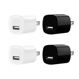 Universal 5V 1A US Wall Charger wtyka USB Adapter telefonu Mini Portable Power Adapters dla Samsung iPhone 5 6 7 8 x f1