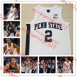 Jalen Pickett Penn State Nittany Lions Basketball Jersey Jersey Andy Christos Ishaan Jagiasi Dan Conlan Kanye Clary Seth Lundy Myles Dread Kebba Njie Penn State Jerseys