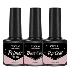 3pcs primer top coat base no wip matte nail art soak قبالة ورنيش طويل الأم مانيكير 3989816