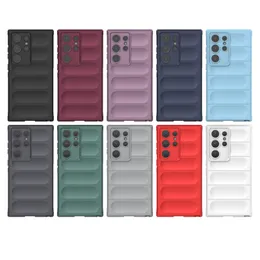 Capas à prova de choque para Samsung S24 Ultra Plus A05S A05 A15 Motog G84 G54 Google Pixel 8 PRO 7 7A Moda Soft TPU Silicone Anti-knock Smart Mobile Cell Phone Back Cover Skin