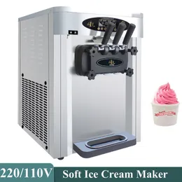 Kommerzielle Eismaschine Edelstahl Schnellkühlende Softeismaschine Vollautomatisch BL25O