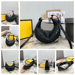Fashion weave Handbag Women's crossbody bag Luxury design Portable underarm Tote bag purse large capacity One shoulder Oblique Body Messenger Bag satchel