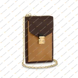 Ladies Fashion Designer Luxury Zippy Vertical Wallet Camera Bag Chain bag Crossbody Coin Purse Card Holders Key Pouch TOP Mirror Quality M80731 Business
