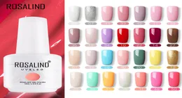 Rosalind Gel Polish Hybrid Vannishes Nail Manicure UV LED 젤 반 영구 못 끄는 래커베이스 탑 코트 15ml Color5995143