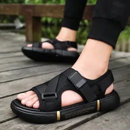 Gai Outdoor Comfort Comfort Slip on Plus size Open Men Disual Men Sandals Summer Shoes Mens PVC Sandalias Nanlx4 230403 Gai