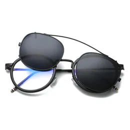 montature per occhiali da vista con clip donna uomo marca montature per occhiali designer brand eyeglasses frame lenti trasparenti montatura per occhiali oculo306e