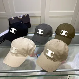 Casual Ball Caps Designer Cap Mieszanie wysokiej jakości czapek dla kobiety 5 kolorów swobodna wielkość regulowana kopuła