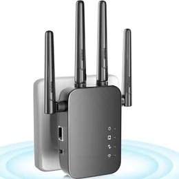 Atualize os roteadores Extender WiFi Extender Longo Rain Range Signal Booster Para capas de casa até 4000 m² e 38 dispositivo W Ethernet Port 230403