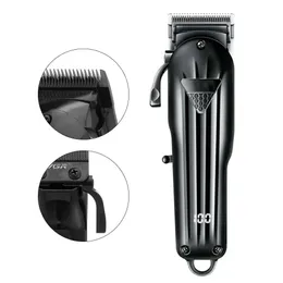 Hårtrimmer laddningsbar VGR Professional Clipper för män rakapparning av skärmaskin Barber Accessoarer Cut Machin Beard 231102