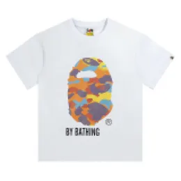 Мужская футболка Свободная летняя дышащая футболка с изображением акулы и обезьяны High Street Trend Толстовка с рисунком из мультфильма Надпись S Туфли с рукавами M-2XL Купальная обезьяна Один на 20 три LTGK