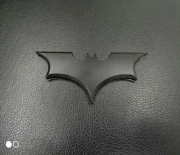 1 peça estilo de carro 3D legal morcego de metal logotipo automotivo adesivos de metal emblema do Batman emblema decalque da cauda veículos para motocicletas acessórios para carros 7818540