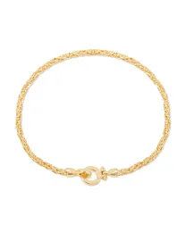 Женский браслет Marin УНИКАЛЬНАЯ ПРОСТОТА Этот браслет из золотой веревки сияет и сияет, придавая идеальную текстуру вашим любимым браслетам.