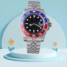 Homem relógio luxuoso relógios 41mm data mens designer relógio cerâmica moldura automática 2813 movimento relógios safira 904L aço inoxidável montre de luxe