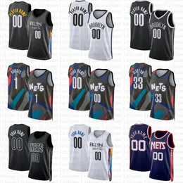 1 Mikal Bridges Spencer Dinwiddie Custom Basketball Jerseys Cameron Johnson Nicolas Claxton Cam Thomas Seth Curry Brooklyn Armoni Brooks Nets Patty Mills Simmons