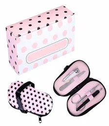 Creative Nail Clipper Suits Slipers Shaped Pink Manicure Set Valentine039S Day Baby Shower Wedding Favor 6732380