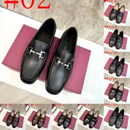 5A Original Box Classic Men Luxury Designer Slip On Italy Handgjorda skor Manliga läderskor Män bröllopsmodeklänning Loafers Office Designer Shoe