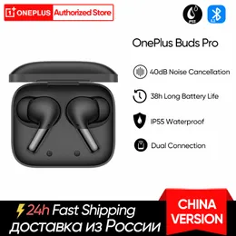 Cep Telefonu Kulaklıklar OnePlus Buds Pro Global Versiyon Gürültü Engelleme Kulaklıkları TWS Kablosuz Bluetooth Kulaklık OnePlus 11 10 10T 9 9RT 230403