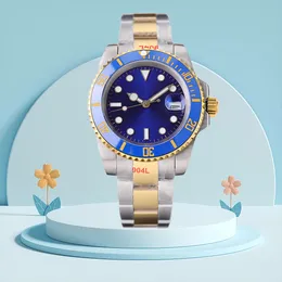 Seramik çerçeve moda 40mm erkekler orologio safir erkek saatler sınırlı otomatik hareket mekanik montre de lüks saat tasarımcısı kol saat