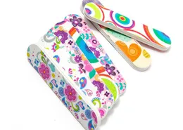 500pcs Professional decorative Nail Files 615CM Buffer Buffing girlie mini emery boards X2173536754