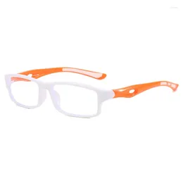 Lunettes de soleil orange anti-reflets presbytes, blocage de la lumière bleue, lecture, unisexe, mode sport, lunettes transparentes