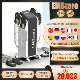 Black Friday DLS-Emslim Machine Burn Fat Electromagnetic Body Emszero Slimming Muscle Stimulator RF Fat-Removal Sculpting Machine