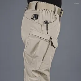 Herrenhose DEEPTOWN Lässige Taktische Fracht Für Männer Militär Mehrere Taschenhose Männlich Lose Armee Mode Stil Schlank Jogger 3XL