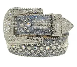 Top Designer Belt Simon Belts for Men Women Shiny diamond belt Black on Black Blue white multicolour with bling rhinestones as gift1989840