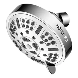 Bathroom Shower Heads Shower Head High Pressure 4 Inch 9 Functions Adjustable Shower Head Top Spray Home Bathroom Bathing Accessories In Stock 231102