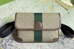 Bolsa de cintura unissex elegante bolsa crossbody bolsa mensageiro também pode ser usada na cintura corpo cruzado