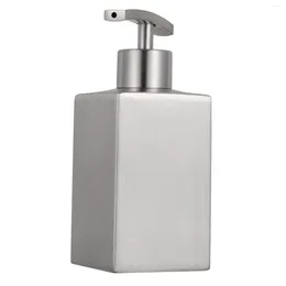 Dispenser di sapone liquido Squeeze Lotion Bottle Contenitore per pompa per shampoo da appoggio Contenitore per contenitori manuali in acciaio inossidabile 304