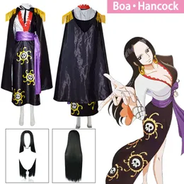 Cosplay han oka shichibukai boahan cosplay anime sexy uniforme peruca traje de halloween para menina feminino