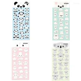 Prezent Cute Panda Koala Naklejki dla psów dla dzieci Karton Animal Journal naklejka Happy Planner Akcesoria Dekoracja pamiętnika