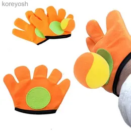 Kitchens Play Food 1 Set Outdoor Rackets Sucker Sticky Ball Glove Toy Throw And Catch Ball Sports Game Parent-Child Interactive Educational ToysL231104