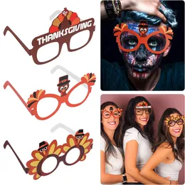 Party Dekoration Thanksgiving Türkei Sonnenbrille Kreative Tag Brillen Cosplay Gläser für Geburtstag Gunsten Lieferungen Drop Lieferung Amdvj