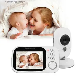 Baby Monitors VB603 Baby Monitor with Camera 3.2 Inch LCD Electronic Babysitter 2 Way Audio Talk Night Vision Video Radio Baby Camera Hot Sale Q231104