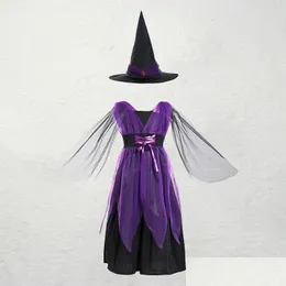 Special Occasions Special Ocns Halloween Costume For Kids Baby Girls Children Witch Girl Cosplay Carnival Party Princess Fancy Dress U Dhvwf