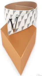 2023 Cinture di design di lusso in 18 colori Cinture da donna per uomo e donna Cintura con fibbia grande in vera pelle di moda Alta9165576