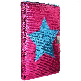 Locke Diary Scrapbook دفتر دفاتر Notebooks Girls Glit Sequins الترتر